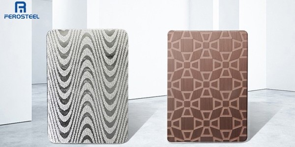 不銹鋼蝕刻板和不銹鋼壓花板的有哪些區(qū)別？