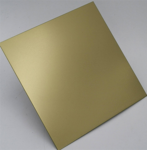 香檳金噴砂無指紋不銹鋼