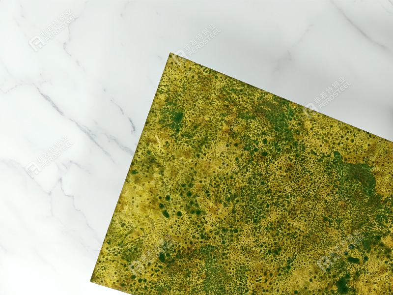 不銹鋼仿古銅做舊